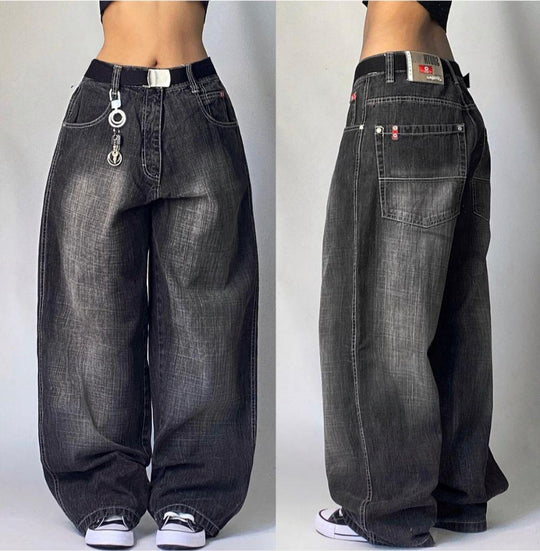 Luca – Mode Loose Straight Wide Leg Broek voor Dames