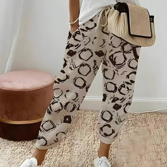 Patricia – Lichtgewicht en Stijlvolle Dames Linnen Broek