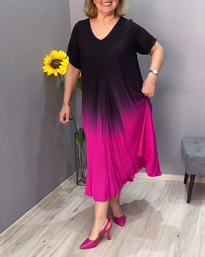 Giulia – Elegante Vrouwelijke Asymmetrische Midi Jurk