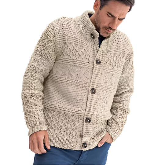 Julien – Luxe Gebreide Heren Trui