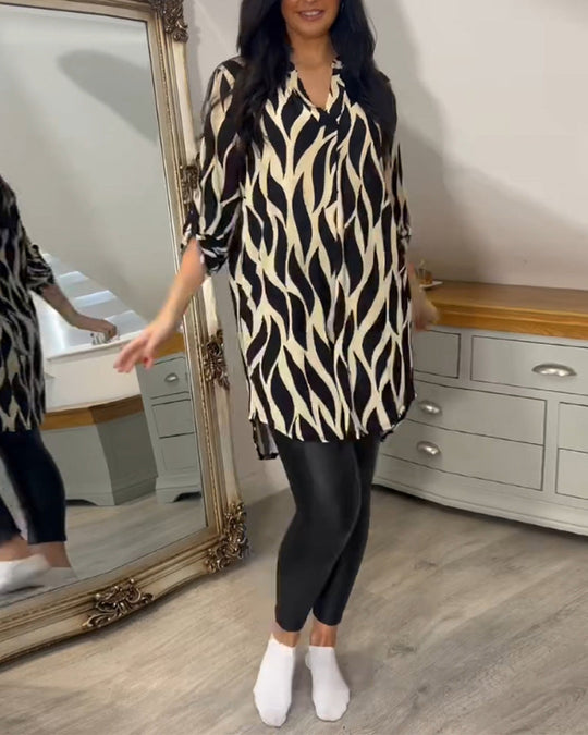 Camilla – Casual Losvallende Damesblouse