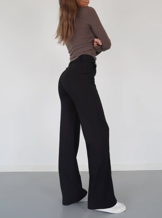 Clara – Elegante Hoge Taille Broek voor Dames