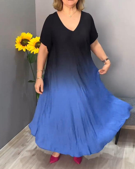 Giulia – Elegante Vrouwelijke Asymmetrische Midi Jurk