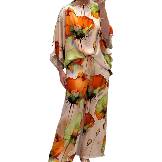 Mia – Satijnen Set voor Dames