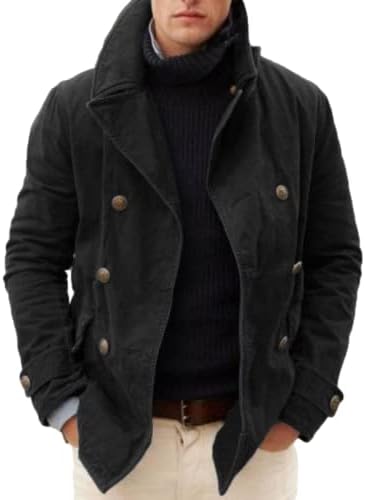 Ezra – Casual Double-Breasted Herenjas
