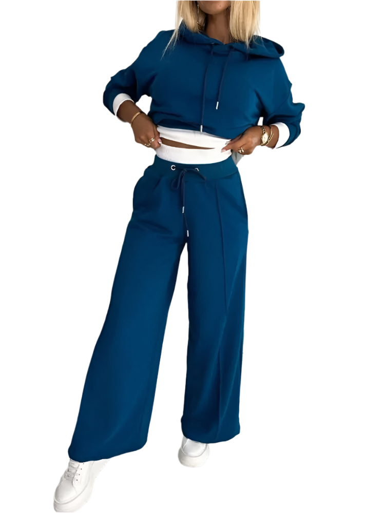 Elisa – Comfortabele Dames Hoodie & Broek Set