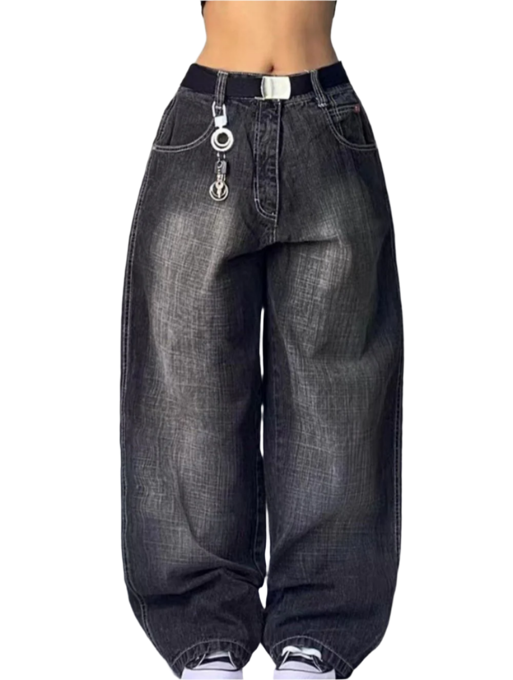 Luca – Mode Loose Straight Wide Leg Broek voor Dames