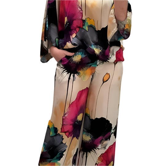 Mia – Satijnen Set voor Dames