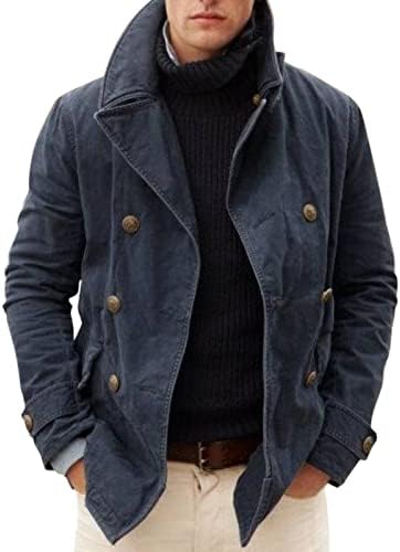Ezra – Casual Double-Breasted Herenjas