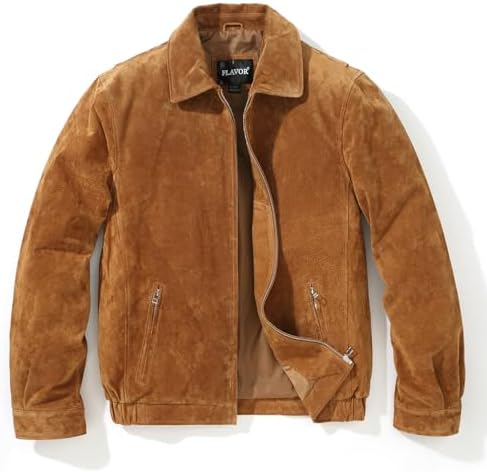 Jhonvic – Luxe Suède Heren Bomberjack