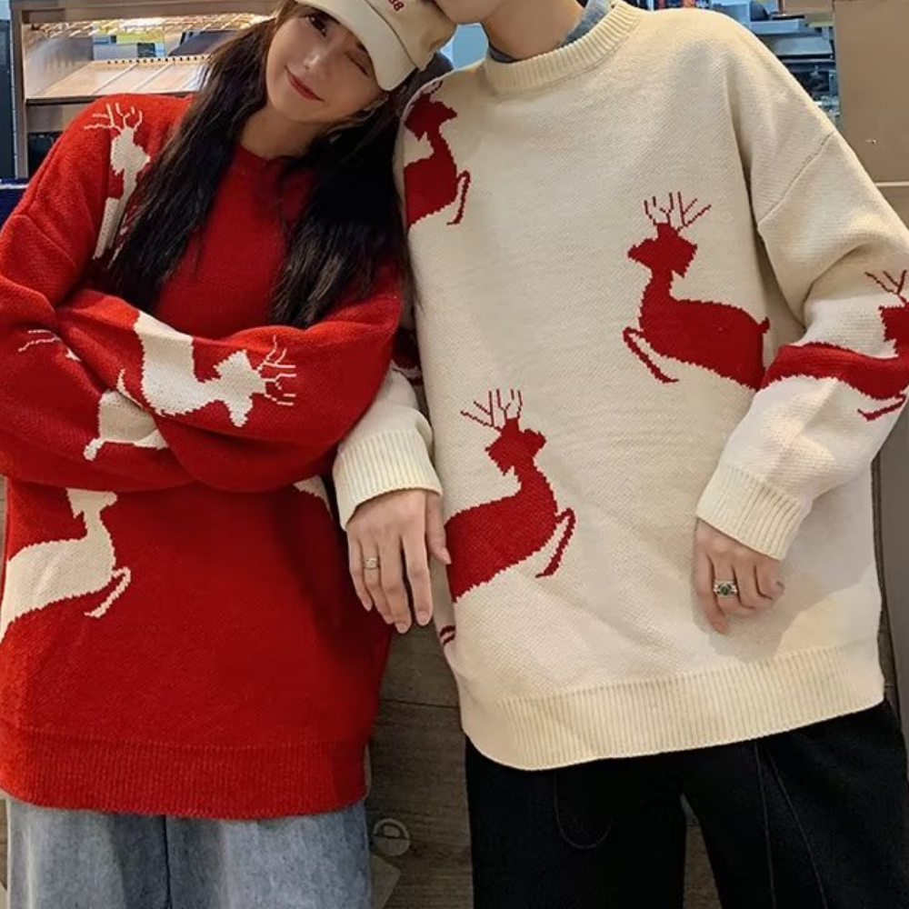 Sami – Unisex Classic Elk Gebreide Trui