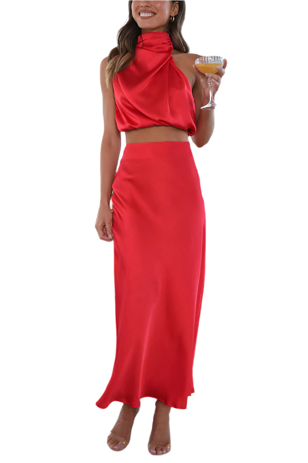 Isabella – Elegante Maxi Rok Set voor Dames