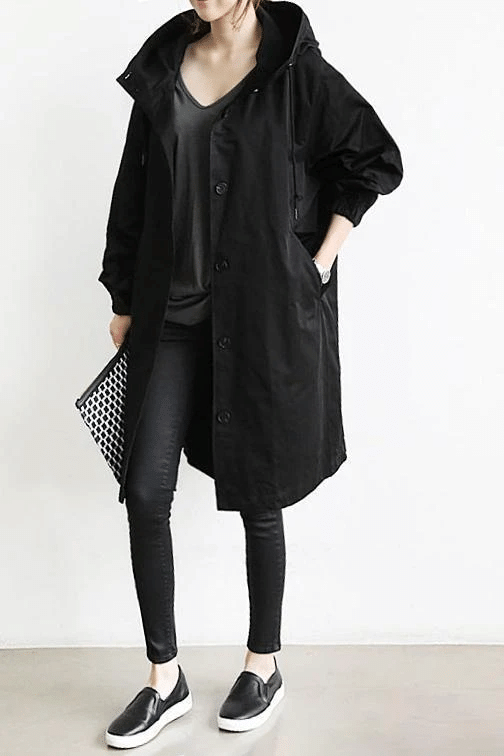 Sophia – Dames Waterafstotende Oversized Jas