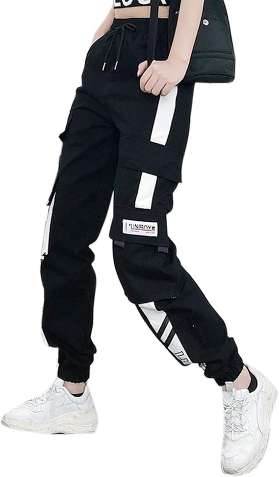 Luna – Stijlvolle Dames Techwear Cargo Broek