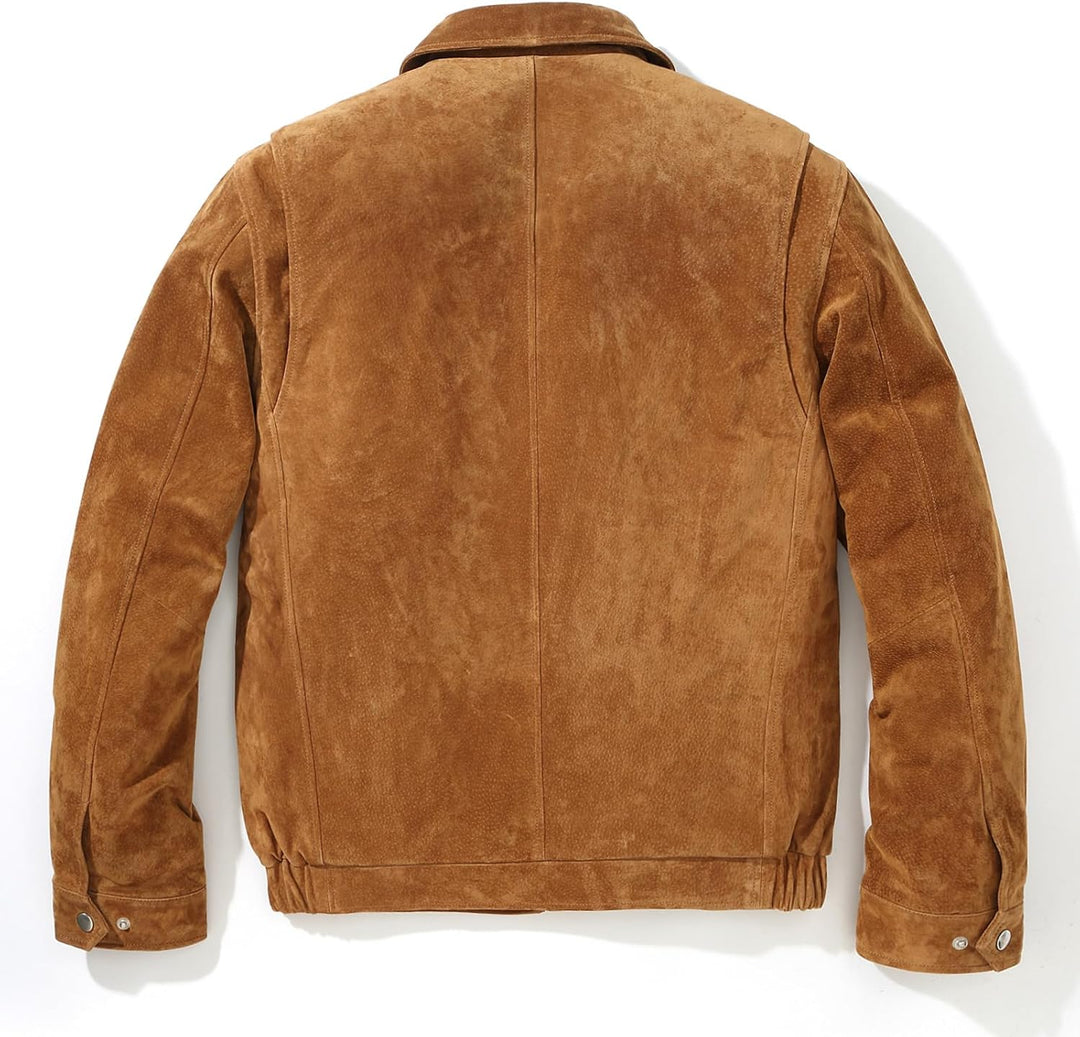 Jhonvic – Luxe Suède Heren Bomberjack