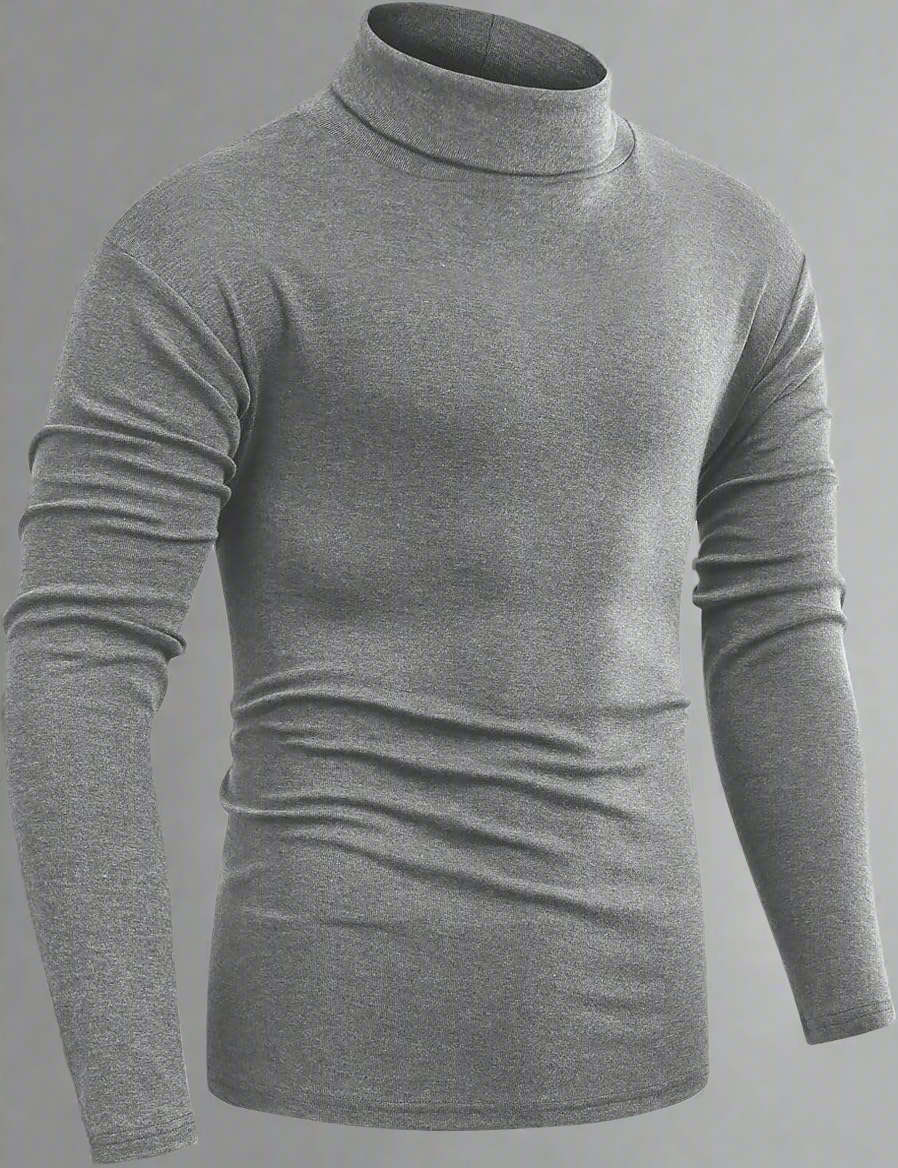 Marco – Heren Turtleneck Langarmshirt
