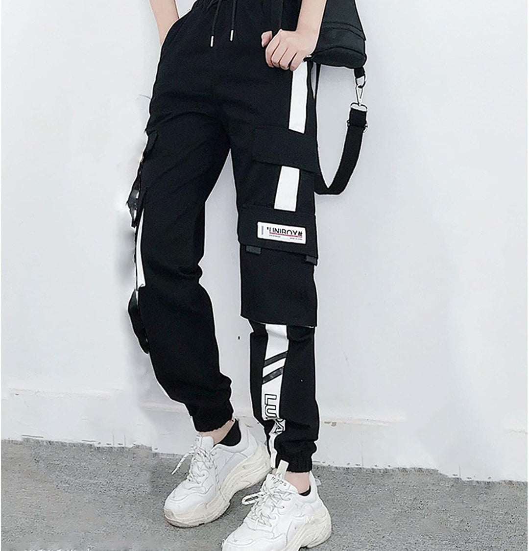 Luna – Stijlvolle Dames Techwear Cargo Broek