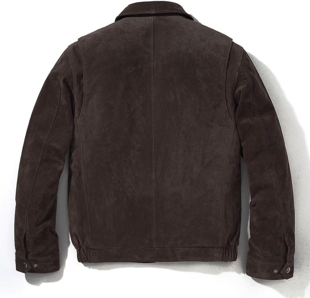 Jhonvic – Luxe Suède Heren Bomberjack