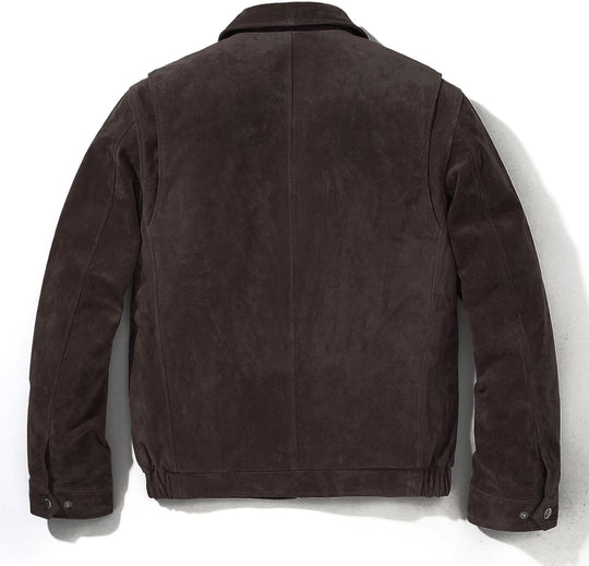 Jhonvic – Luxe Suède Heren Bomberjack