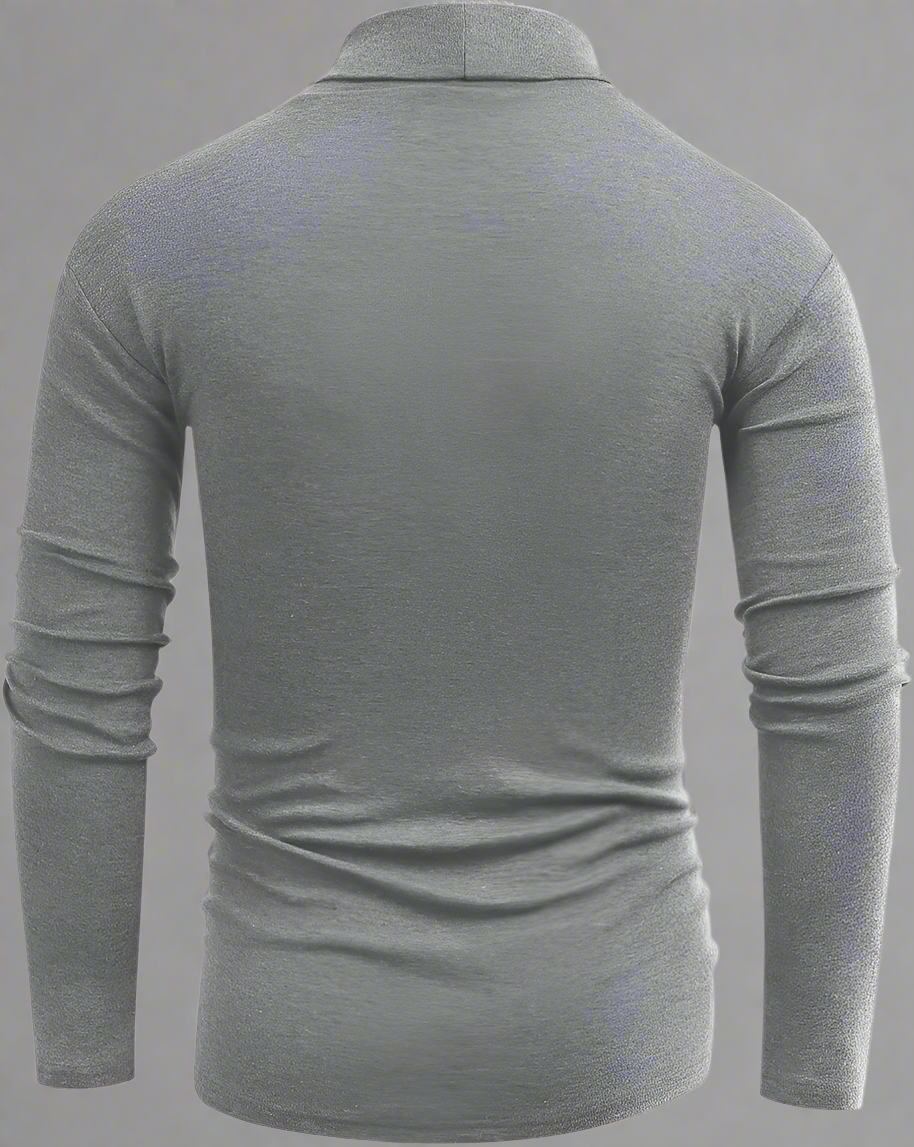 Marco – Heren Turtleneck Langarmshirt
