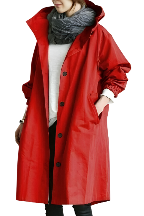 Sophia – Dames Waterafstotende Oversized Jas