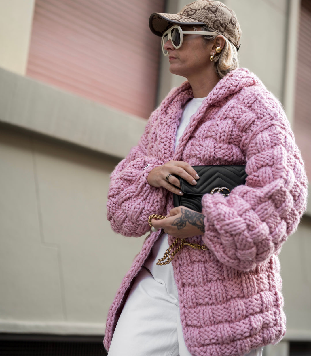 Isabella – Luxe Dames Wrap-up Strook Cardigan