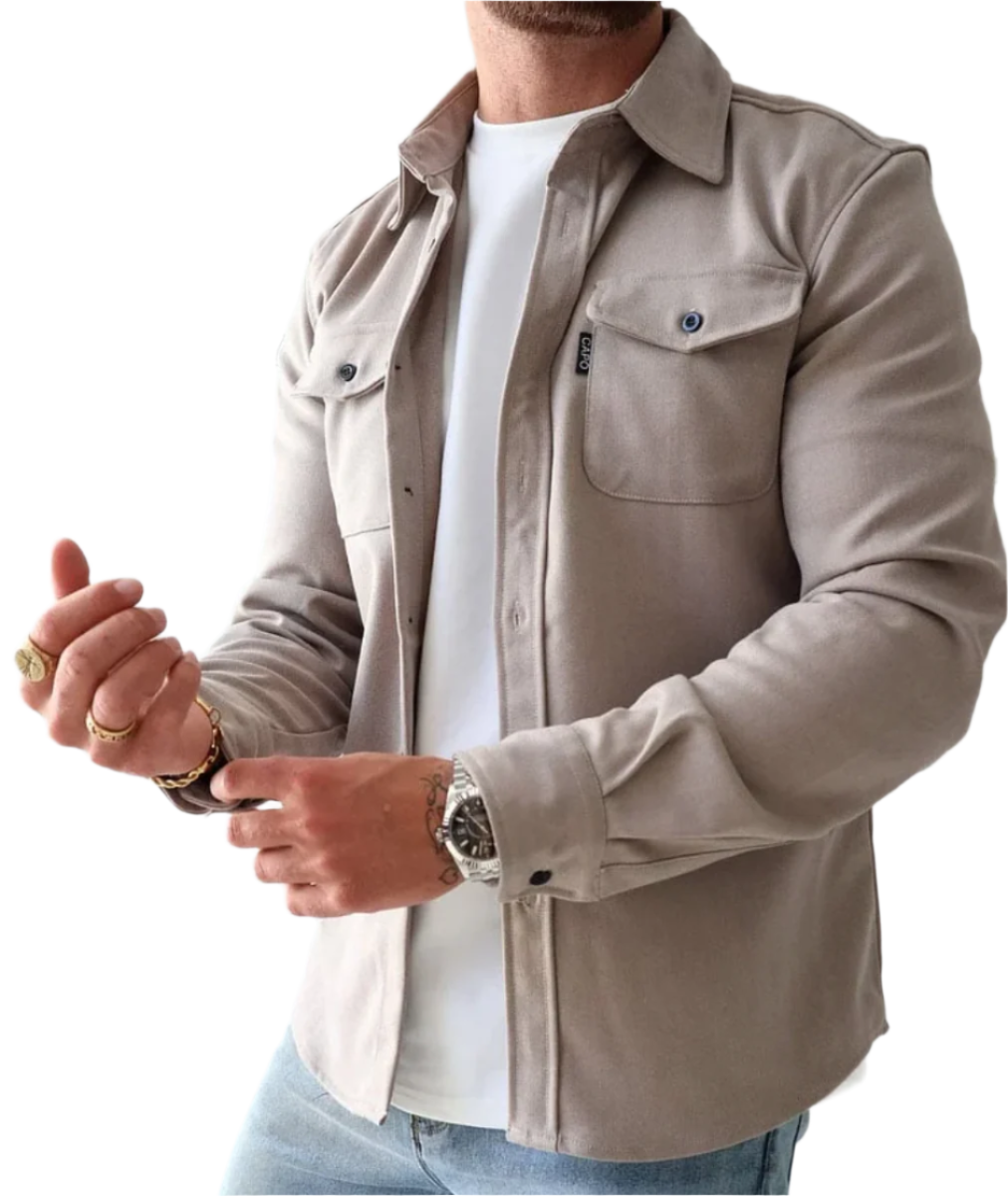 Lorenzo – Trendy Herfst Comfortshirt voor Mannen