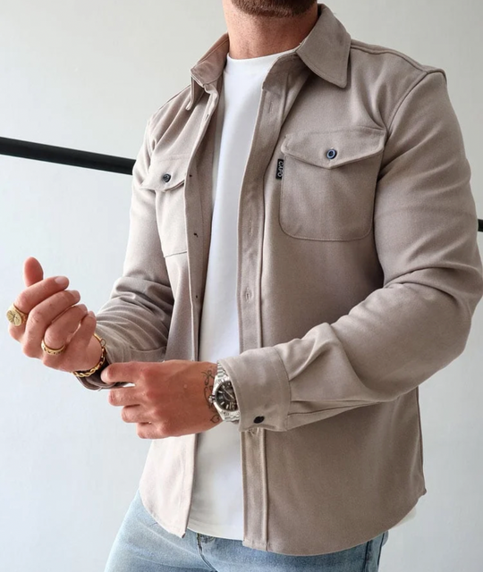 Lorenzo – Trendy Herfst Comfortshirt voor Mannen