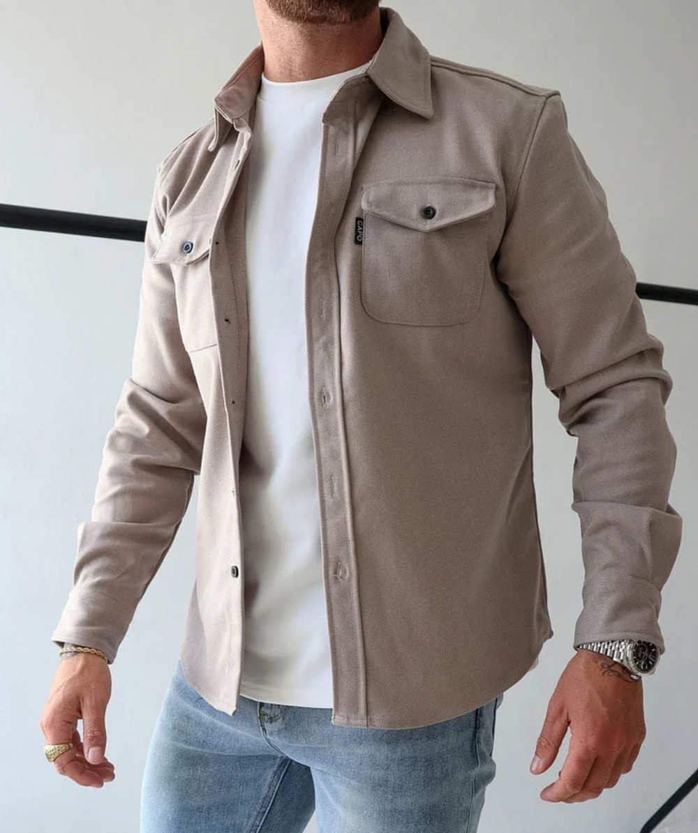 Lorenzo – Trendy Herfst Comfortshirt voor Mannen
