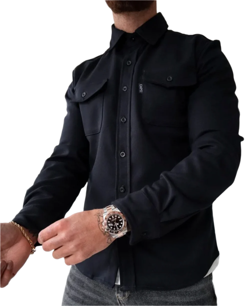 Lorenzo – Trendy Herfst Comfortshirt voor Mannen