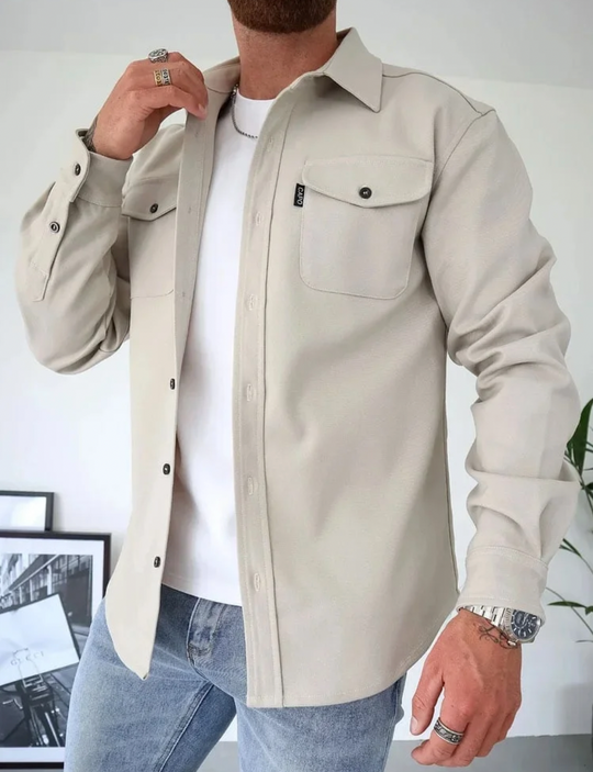 Lorenzo – Trendy Herfst Comfortshirt voor Mannen