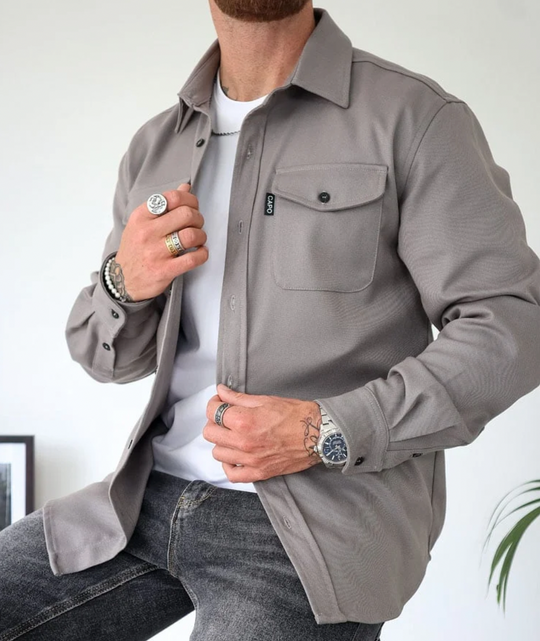 Lorenzo – Trendy Herfst Comfortshirt voor Mannen