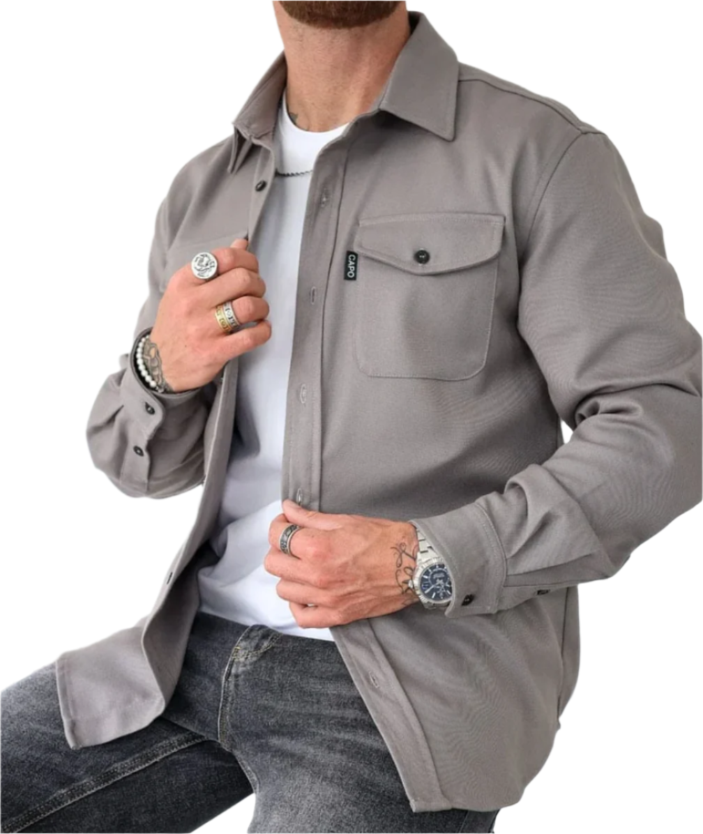 Lorenzo – Trendy Herfst Comfortshirt voor Mannen