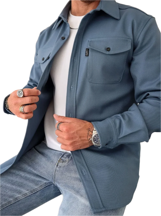 Lorenzo – Trendy Herfst Comfortshirt voor Mannen