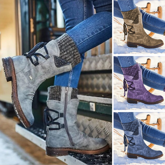 Bianca – Modieuze Halfhoge Dames Snowboots