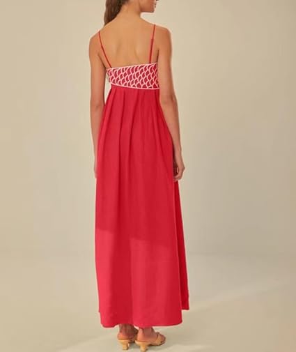 Maxie – Koi Vis Spaghettiband Jurk Voor vrouwen