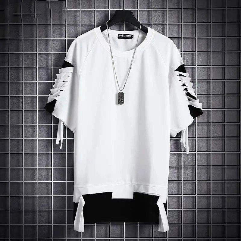 Leo – Stoer Grafisch Heren Hip-Hop T-shirt