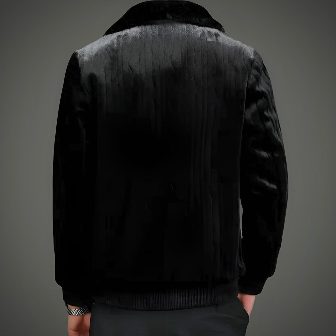 Alessandro – Milanese Sheepskin Slim-Fit Jacket voor Heren