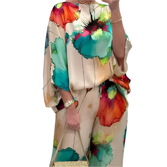 Mia – Satijnen Set voor Dames