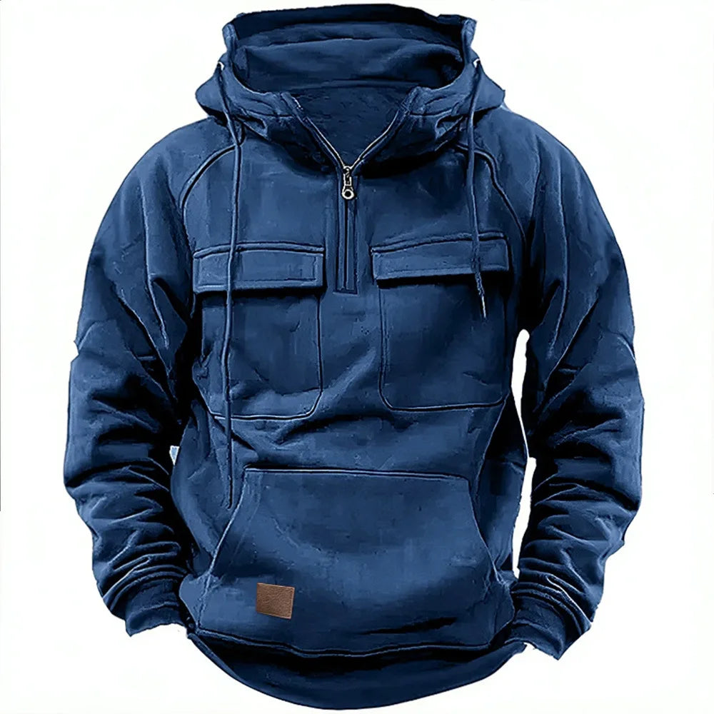 Matteo – Vintage Oversized Heren Street Hoodie