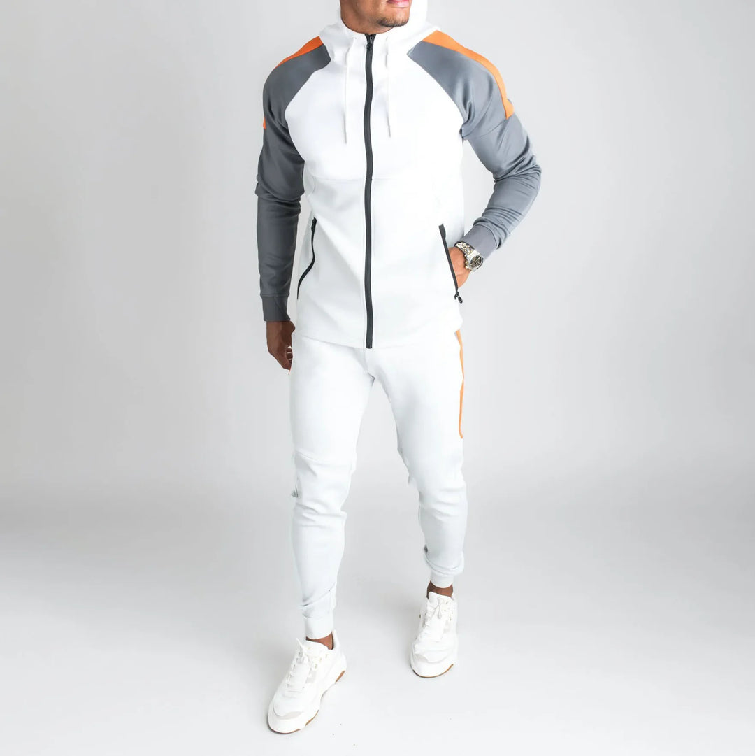 Luca – Stijlvolle Mannen Tracksuit Joggingbroek Set