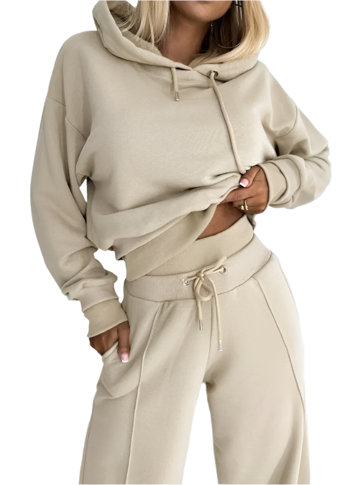 Elisa – Comfortabele Dames Hoodie & Broek Set