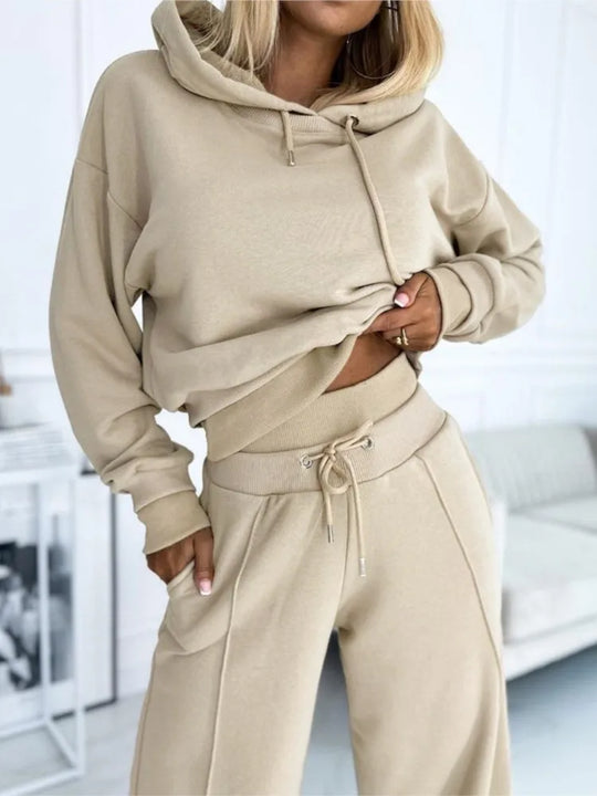 Elisa – Comfortabele Dames Hoodie & Broek Set
