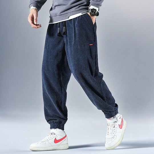Bryan – Comfortabele Corduroy Sweatpants voor Mannen