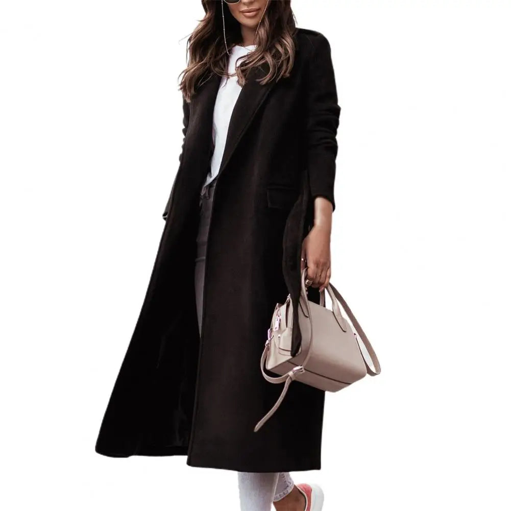Saczhna – Dames Oversized Riem Winterjas