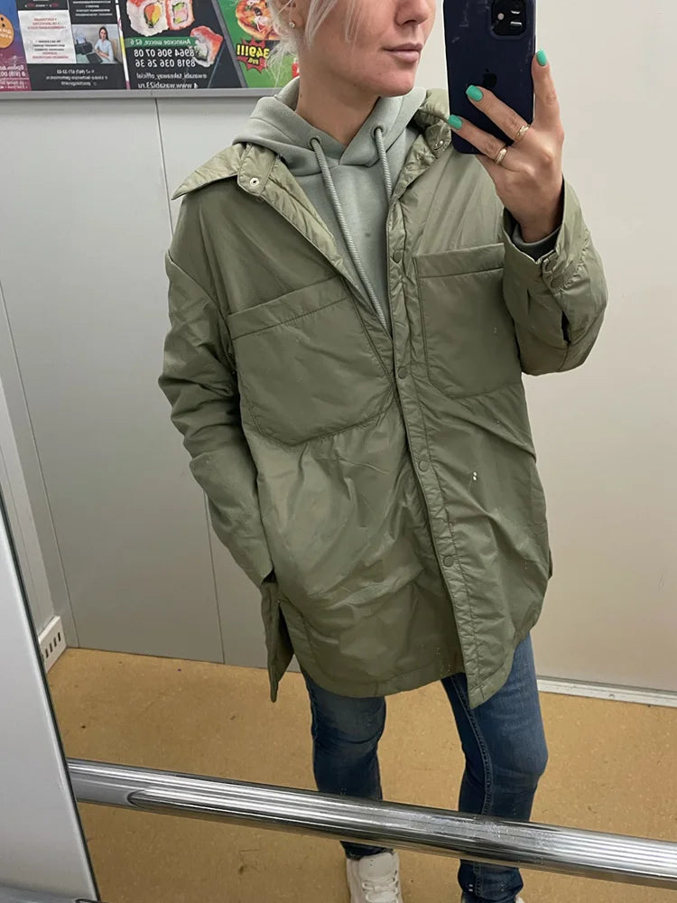Giovanna – Vintage Oversized Dames Parka Jasje