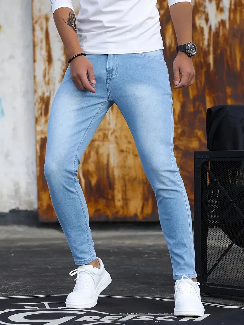 Leonardo – Retro-Stretch Skinny Jeans voor Heren