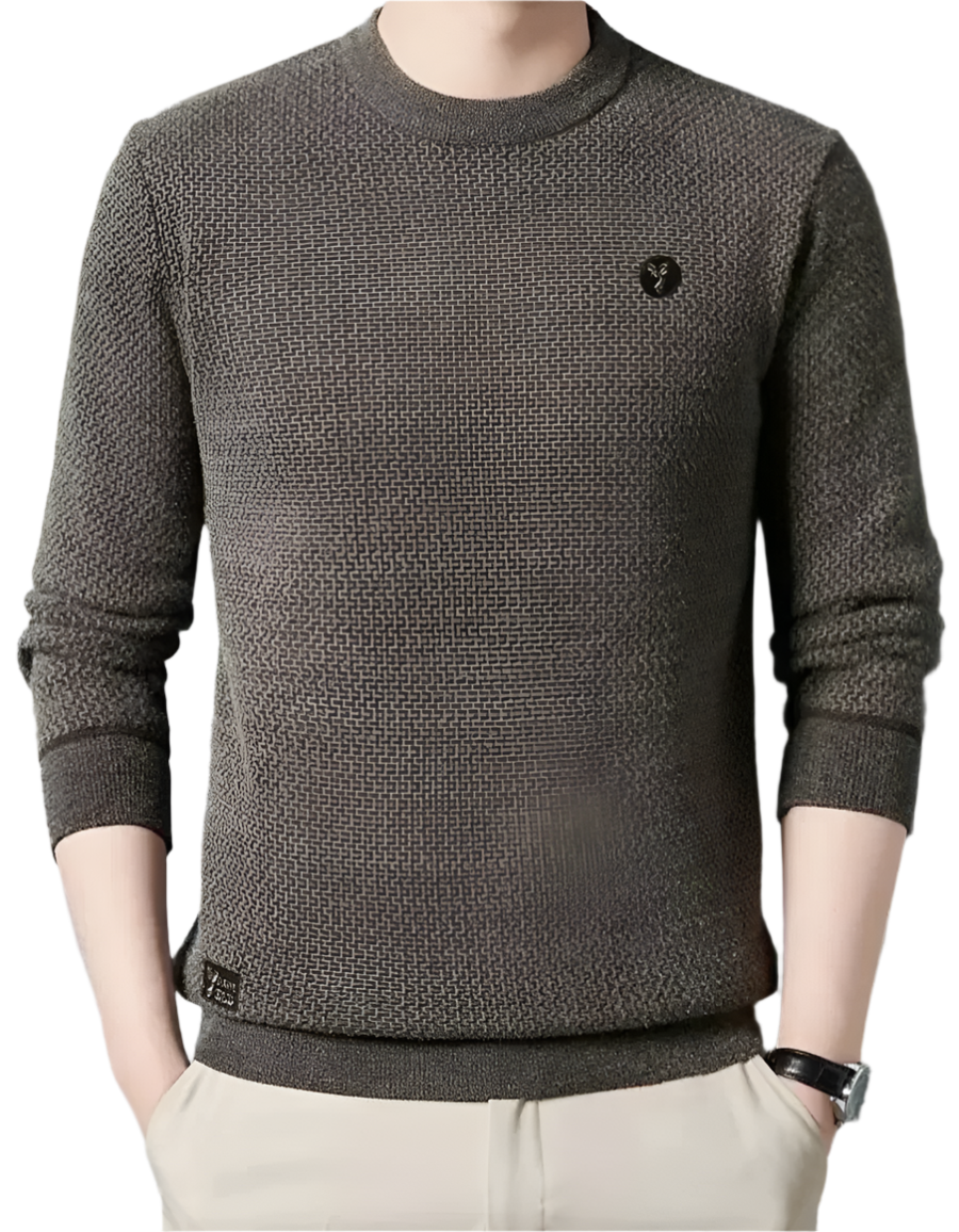 Luca – Verstevigde Pluche Herensweater