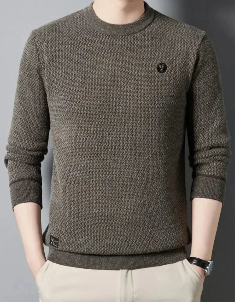 Luca – Verstevigde Pluche Herensweater