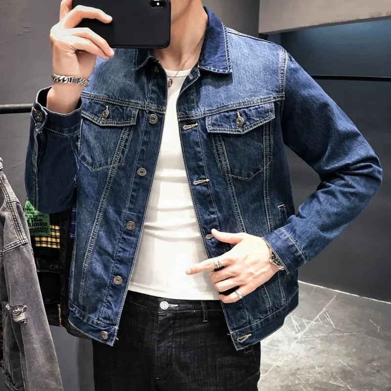 Giovanni – Vintage Slim Fit Heren Jeansjas